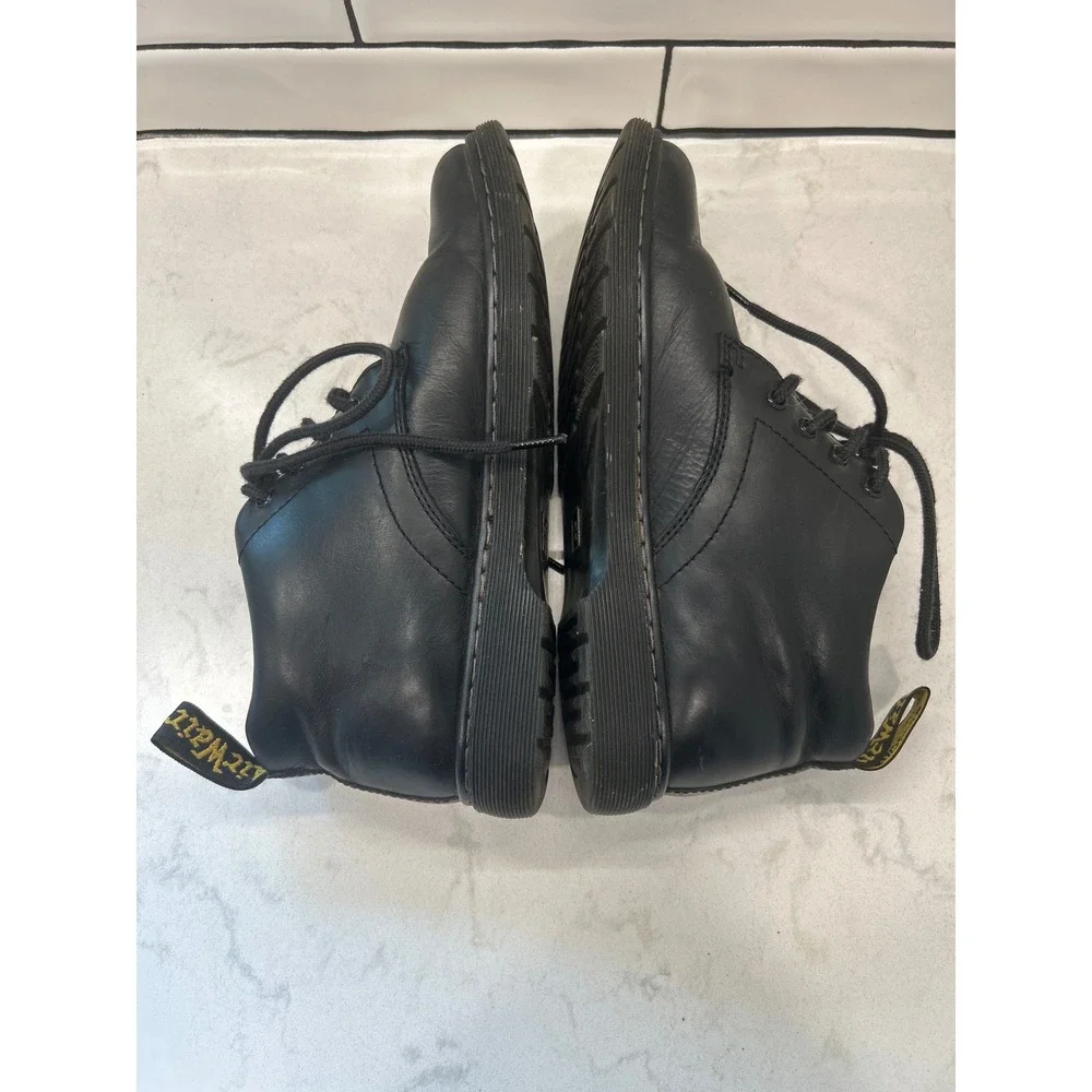Dr. Martens Barnie Black Leather Chukka Boots Men's 9 Desert Boots Minimalist